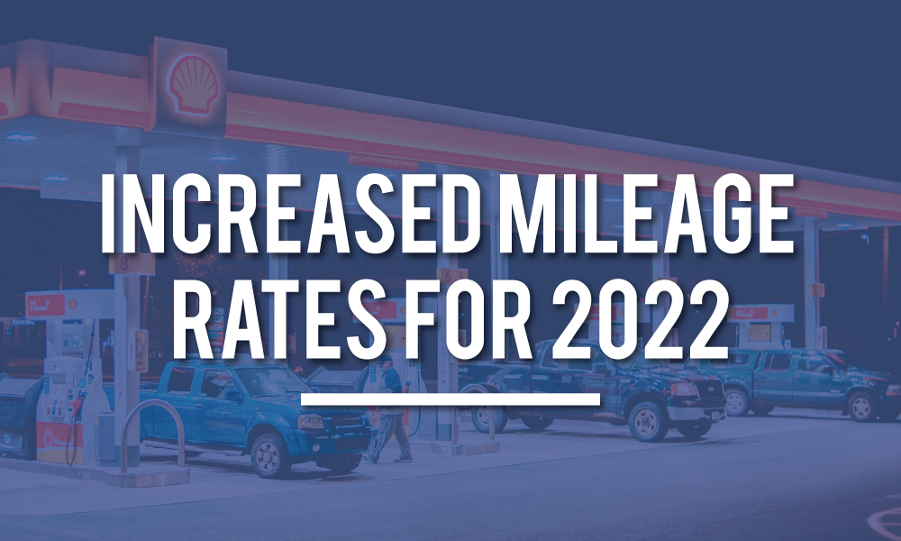 IRS increases mileage rate for remainder of 2022 & Adkins, P.A.